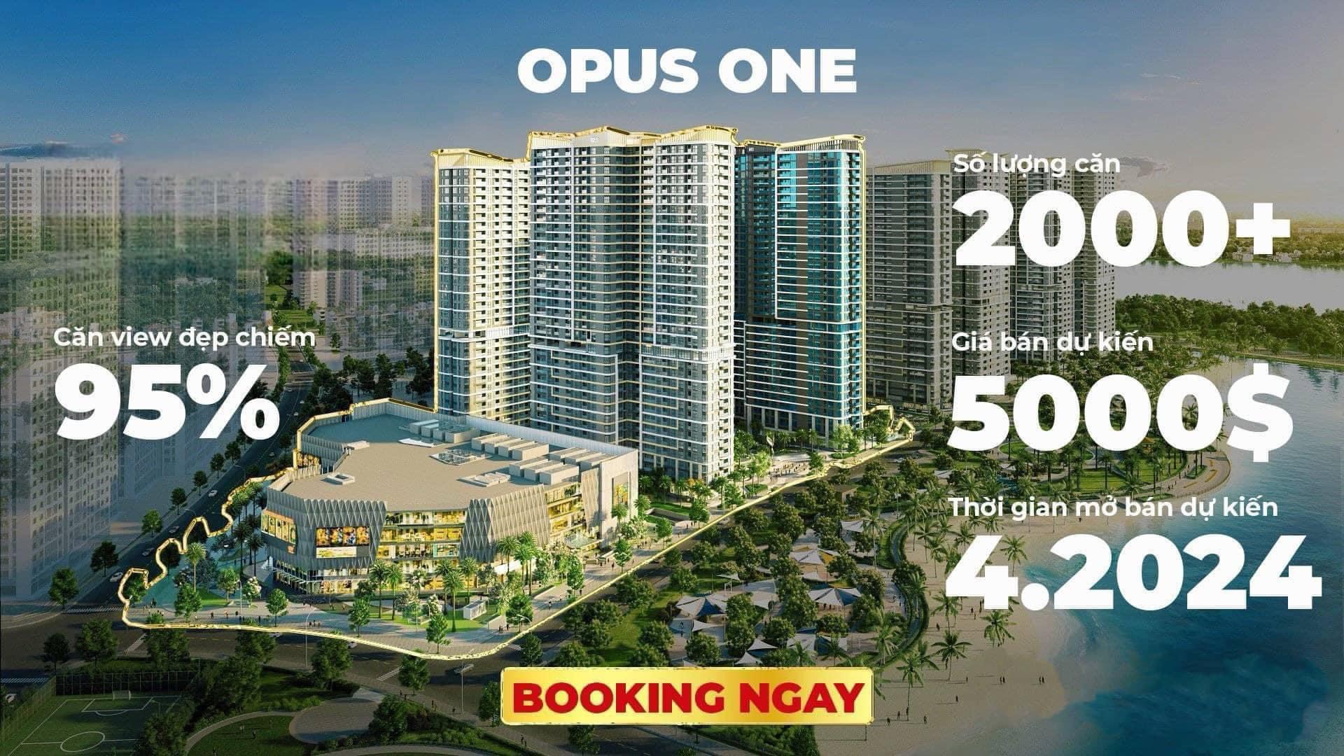 Giá bán căn hộ The Opus One